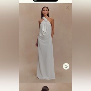 Meshki Rosalia Cowl Neck Maxi Dress